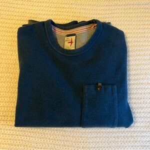Relwen Blue Sweatshirt with Pocket